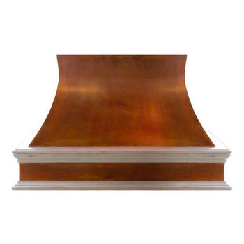 range hoods mount decorative copper hood air formerly fujioh sided three pro kitchensource kitchen