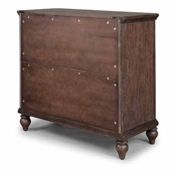 3 Drawer Chest - Back View