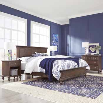 3-Piece Set (1) - King Bed, Night Stand, & Chest