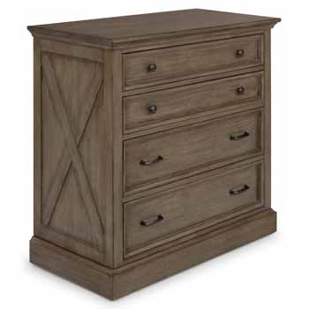 4 Drawer Chest - Angle View