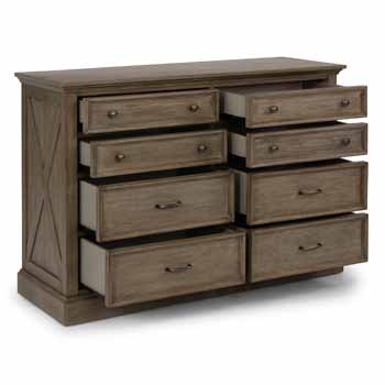 Dresser - Open Angle View