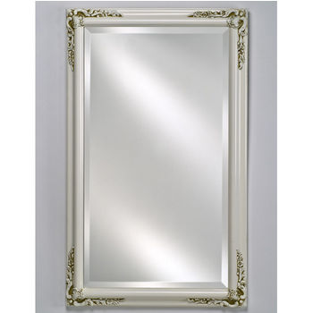 Wall Mirror in White