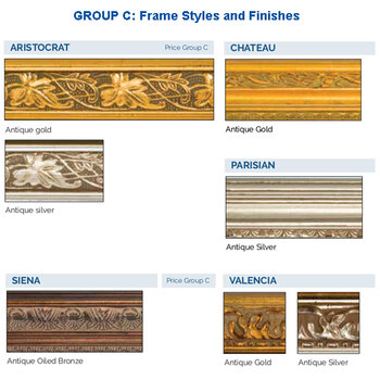 Afina Medicine Cabinet Wood Frame Styles Group C