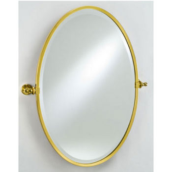 Afina Radiance Framed Oval Mirror