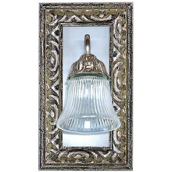 Afina Signature Collection Traditional Side Sconce w/ 1 Socket with Multiple Group Finishes and Backplate/Hardware Finishes