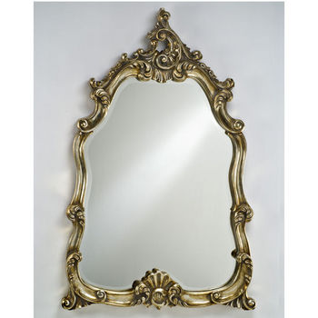 Afina Timeless Traditional Wall Mirror Solid Wood with Intricate Design