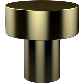 Allied Brass Designer 1" Cabinet Knob, Premium Finish, Satin Brass