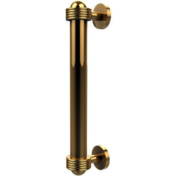 Groovy Polished Brass Cabinet Pull