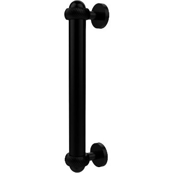 Twisted Matte Black Cabinet Pull