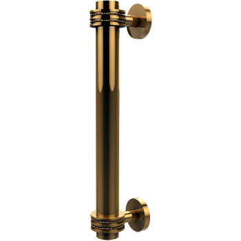 Dotted Polished Brass Cabinet Pull