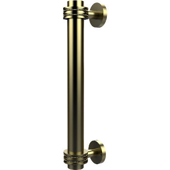 Dotted Satin Brass Cabinet Pull