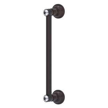Allied Brass Carolina Crystal Collection 12'' Door Pull in Venetian Bronze