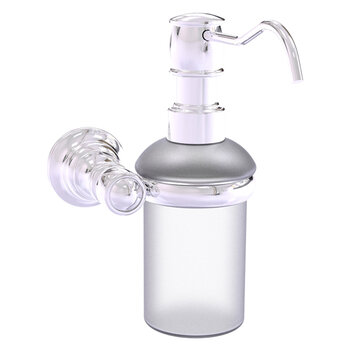 Allied Brass Carolina Collection Wall Mounted Soap Dispenser in Polished Chrome