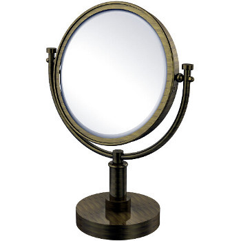 3x Magnification, Smooth Detail, Antique Brass Mirror