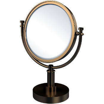 4x Magnification, Smooth Detail, Brushed Bronze Mirror