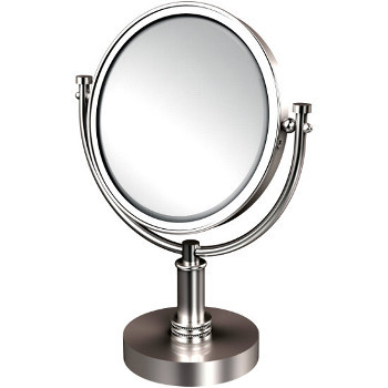 2x Magnification, Dotted Detail, Satin Chrome Mirror