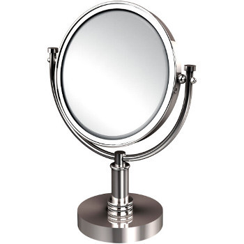 5x Magnification, Dotted Detail, Polished Chrome Mirror