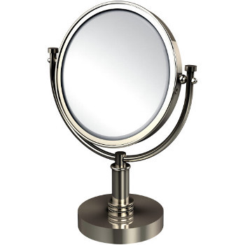 5x Magnification, Dotted Detail, Polished Nickel Mirror