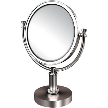 2x Magnification, Twisted Detail, Satin Chrome Mirror