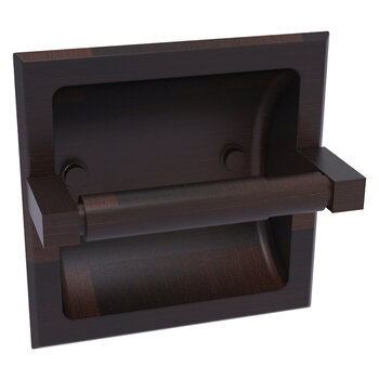 Allied Brass Montero Collection Recessed Toilet Paper Holder in Venetian Bronze