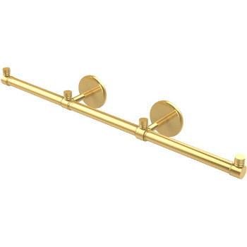 Polished Brass Triple Bar Towel Rail