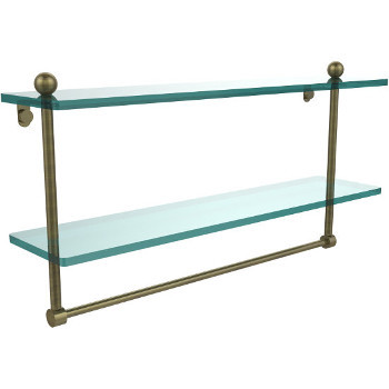 22'' Antique Brass with Towel Bar