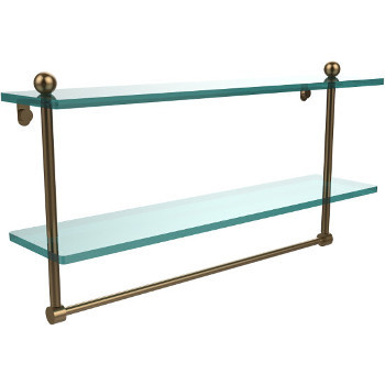 22'' Brushed Bronze with Towel Bar