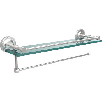 16'' Shelves with Satin Chrome and Paper Towel Roll Holder