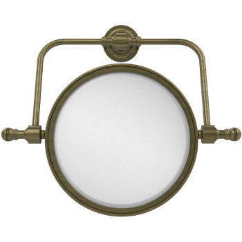 4x Magnification, Antique Brass Mirror