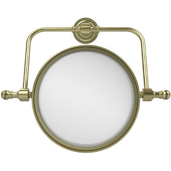4x Magnification, Satin Brass Mirror