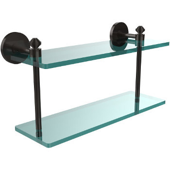 16'' Shelf with Oil Rubbed Bronze Hardware