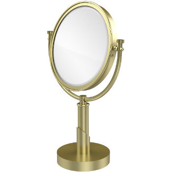 5x Magnification, Satin Brass Mirror