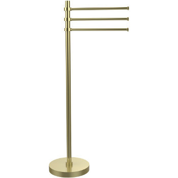 Satin Brass Finish with Smooth Detailing