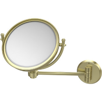 4x Magnification, Satin Brass Mirror