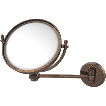 3x Magnification, Groovy Texture, Venetian Bronze Mirror