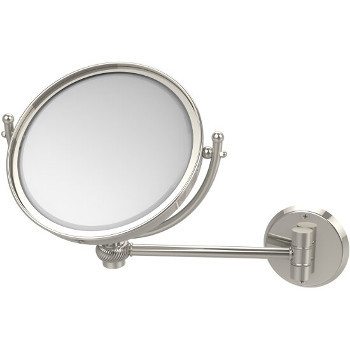 2x Magnification, Twisted Texture, Polished Nickel Mirror