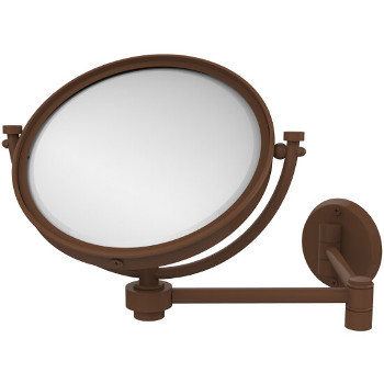 2x Magnification, Smooth Texture, Antique Bronze Mirror