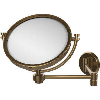 3x Magnification, Smooth Texture, Brushed Bronze Mirror