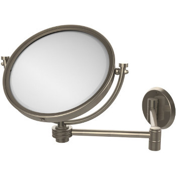 2x Magnification, Dotted Texture, Pewter Mirror