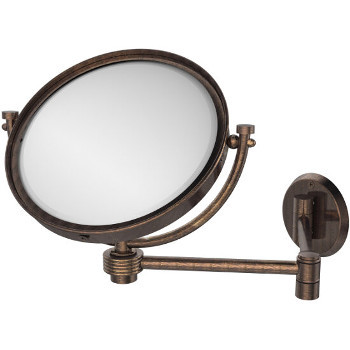 5x Magnification, Groovy Texture, Venetian Bronze Mirror