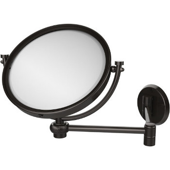 3x Magnification, Twisted Texture, Oil Rubbed Bronze Mirror