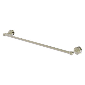 Allied Brass Waverly Place Collection 30'' Shower Door Towel Bar in Polished Nickel