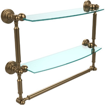 18'' Brushed Bronze with Towel Bar