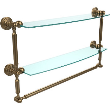 24'' Brushed Bronze with Towel Bar