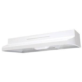 Air King 36'' Range Hood In White with 2 Speed Blower, Remote Location Rocker Switch and LED Lighting