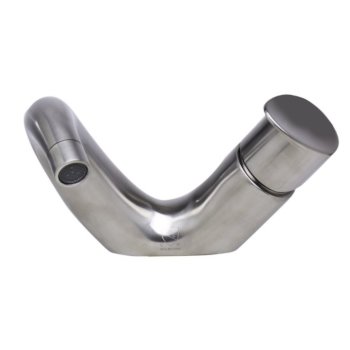 Wave Brushed Nickel Single Lever Faucet