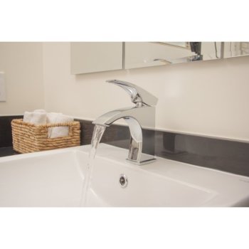 Alfi brand Brushed Nickel Single Lever Bathroom Faucet