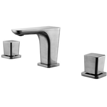 Alfi brand Brushed Nickel Widespread Modern Bathroom Faucet