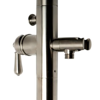 Brushed Nickel Handle Close Up View