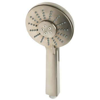 Alfi brand Deck Mounted Tub Filler with Hand Held Showerhead, Brushed Nickel Handheld Shower Head